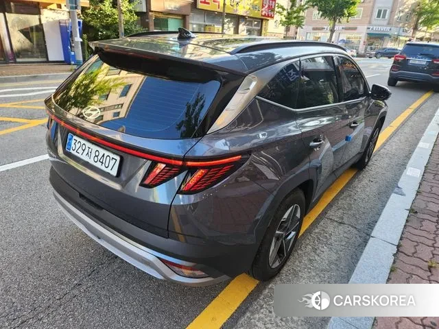 Hyundai The New Tucson Hybrid (NX4) 2023 Серый из Кореи, фото 2