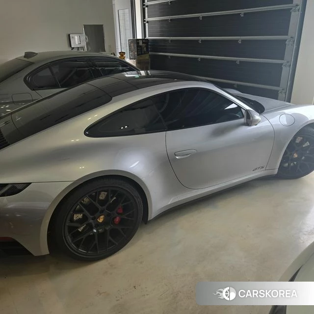 Porsche 911(992) 2024 Серебристо-серый из Кореи, фото 3