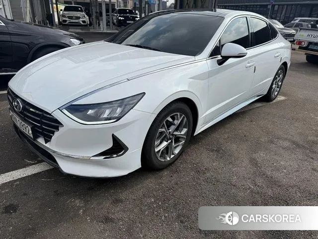 Hyundai Sonata (DN8) 2019 Белый из Кореи, фото 4