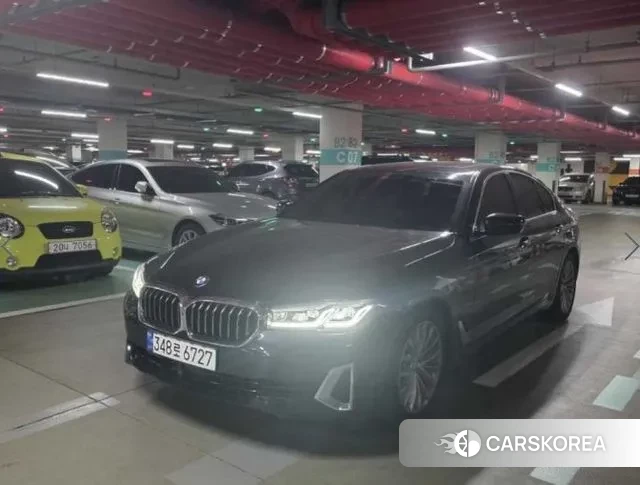 BMW 5 Series (G30) 2023 Черный из Кореи, фото 3