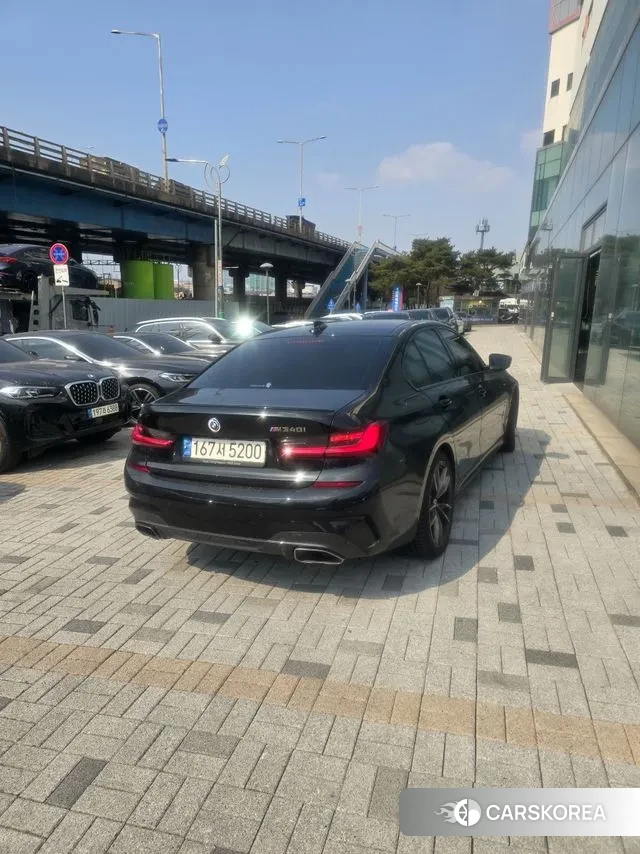 BMW 3 Series (G20) 2022 Черный из Кореи, фото 2