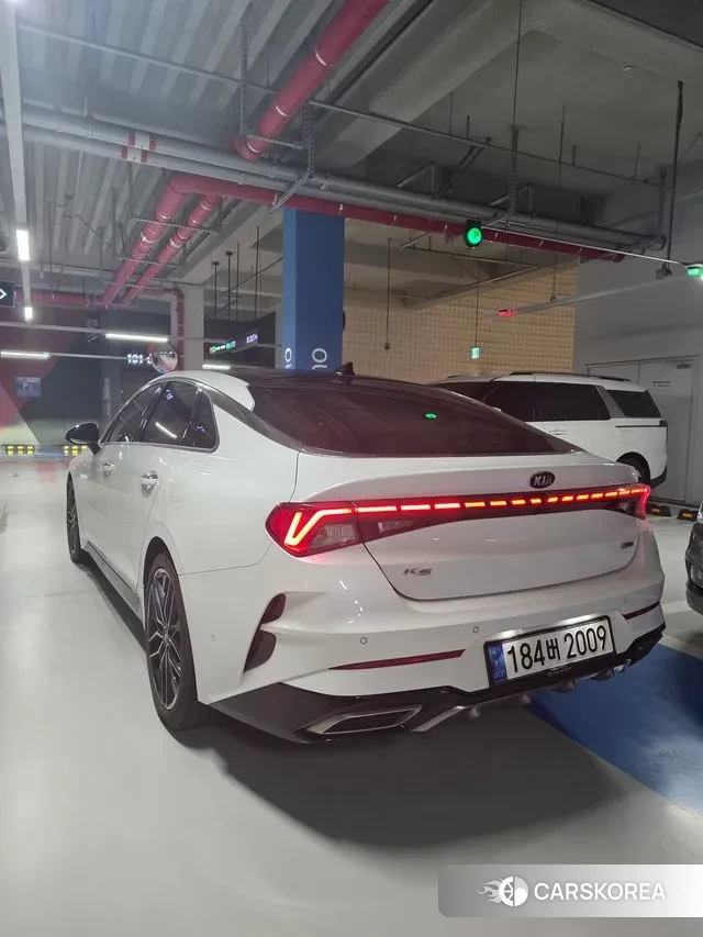 Kia K5 3rd generation 2021 Жемчужный цвет из Кореи, фото 4