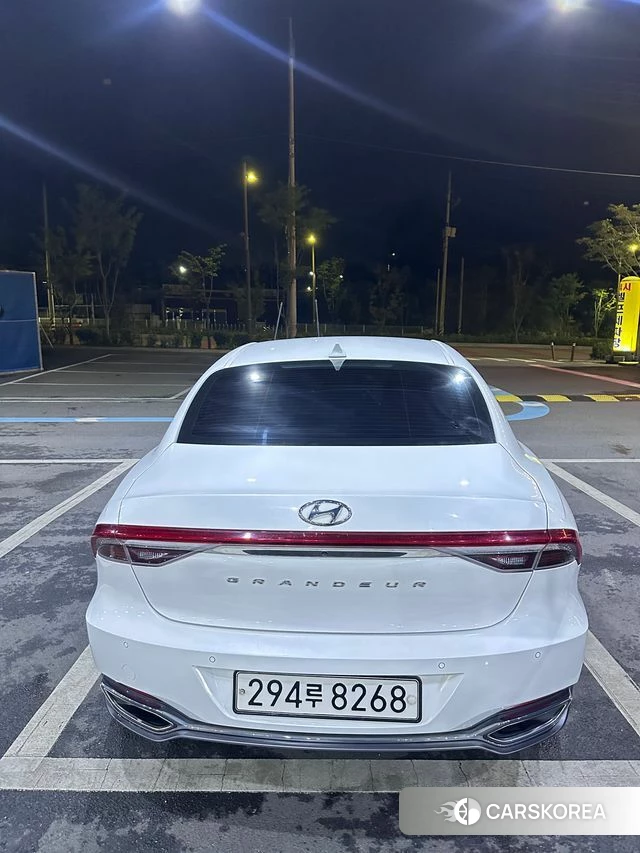 Hyundai The New Grandeur IG 2020 Белый из Кореи, фото 2