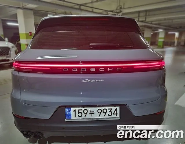 Porsche Cayenne (PO536) 2023 Синий из Кореи, фото 2