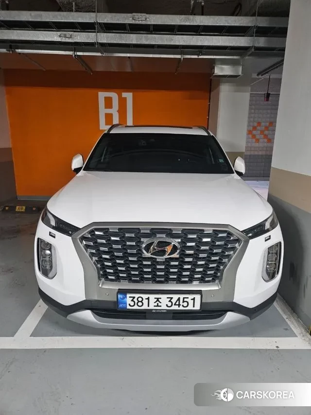 Hyundai Palisade 2021 Белый из Кореи, фото 2