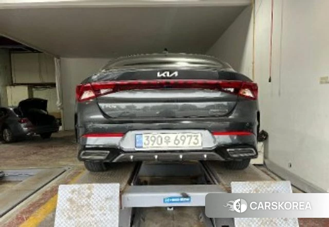Kia K5 3rd generation 2021 Серый из Кореи, фото 2