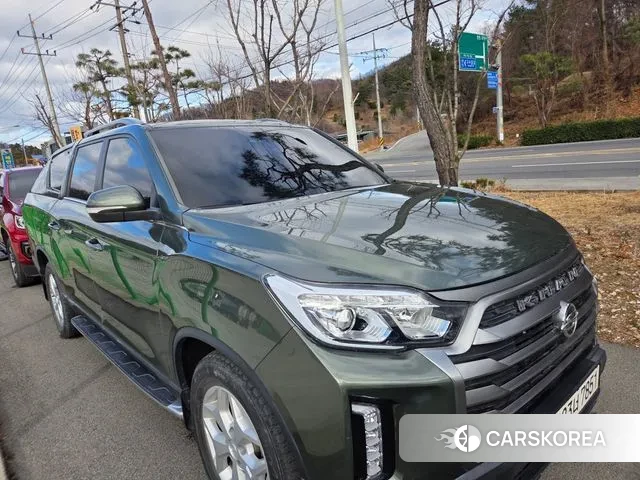 Ssangyong The New Rexton Sports Cannes 2023 Темно-зеленый из Кореи, фото 2