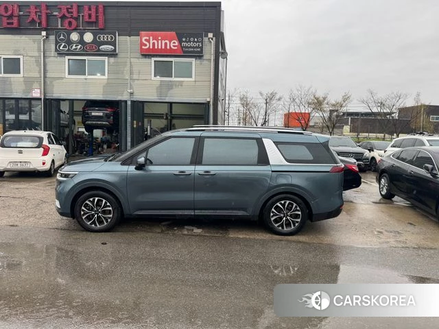 Kia Carnival 4th generation 2021 Небесно-голубой из Кореи, фото 5