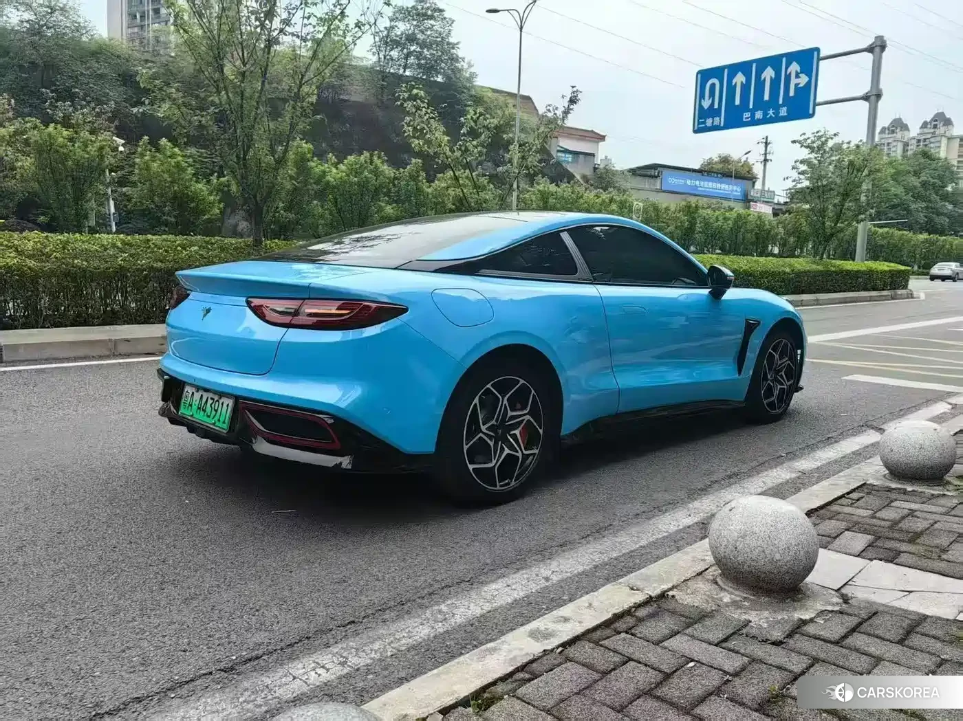 Nezha Automobile Nezha GT 2023 Синий из Китая, фото 2