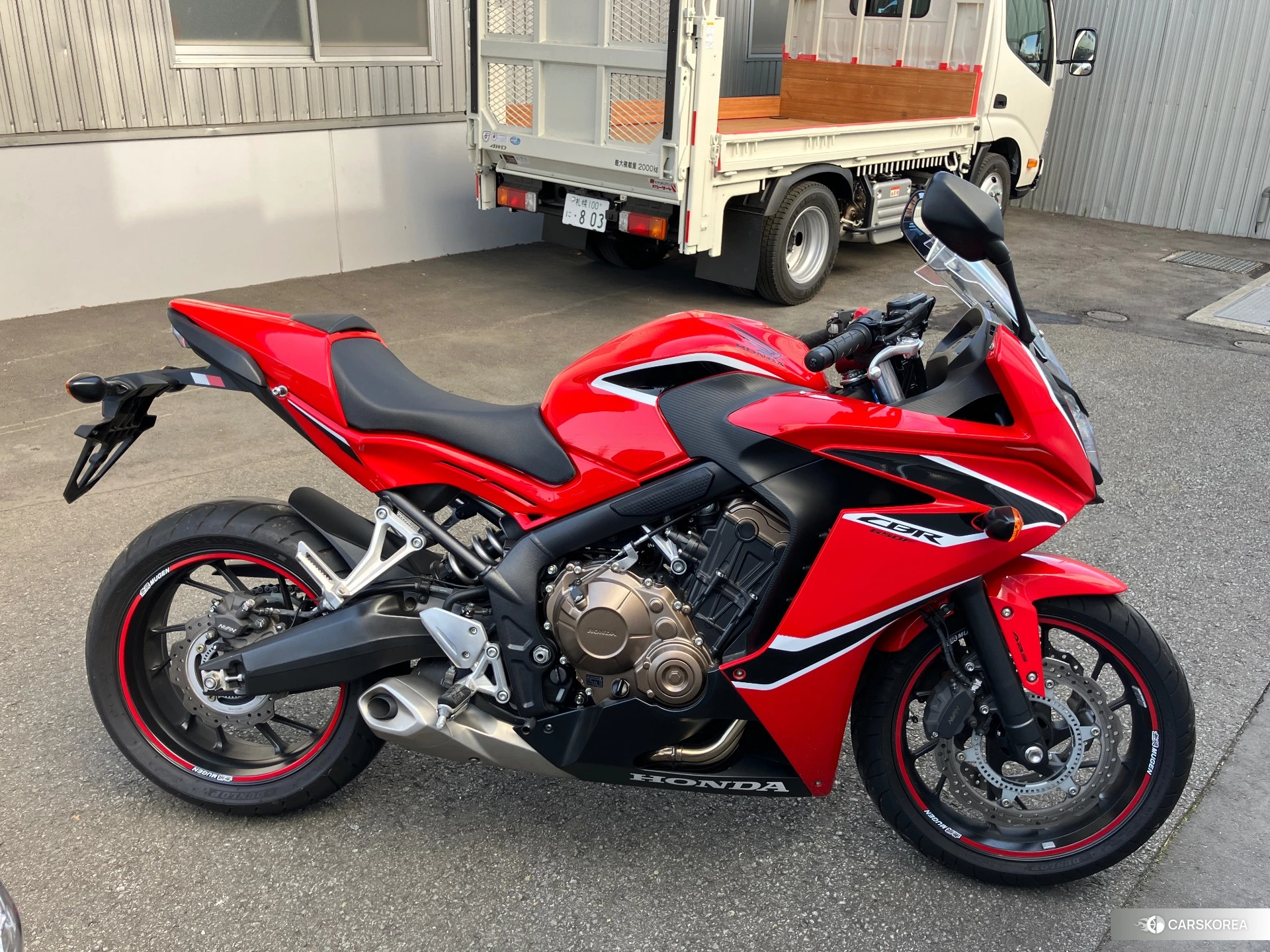 Проданный Honda CBR650F 2018 из Японии