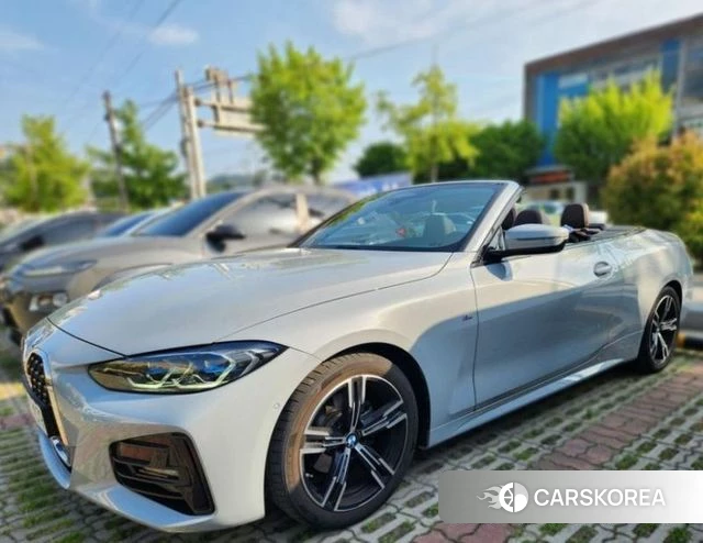 BMW 4 Series (G22) 2022 Серебристо-серый из Кореи, фото 2
