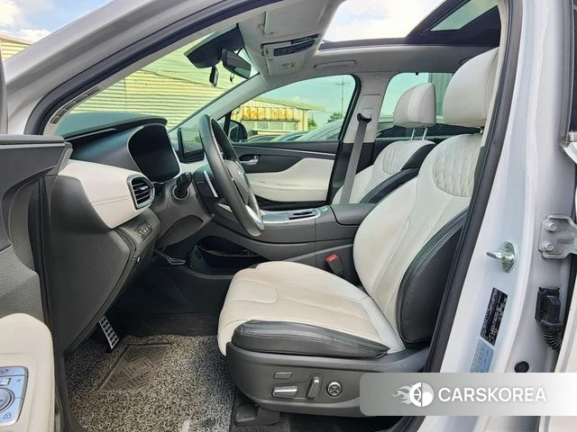 Hyundai The New Santa Fe 2021 Белый из Кореи, фото 2