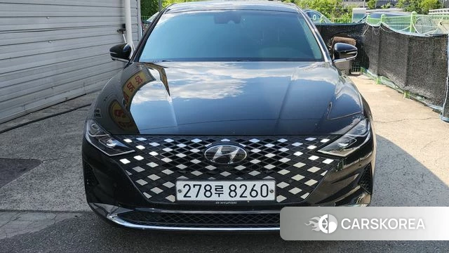 Hyundai The New Grandeur IG Hybrid 2020 Черный из Кореи, фото 6