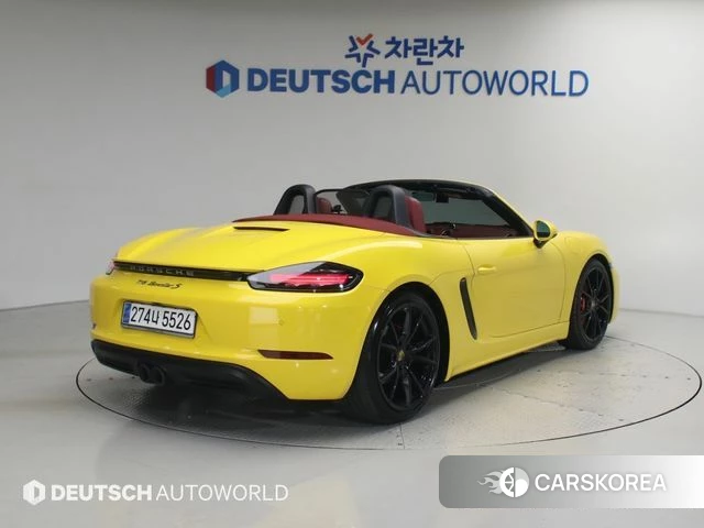 Porsche 718 Boxster id 4693148 из Кореи 12