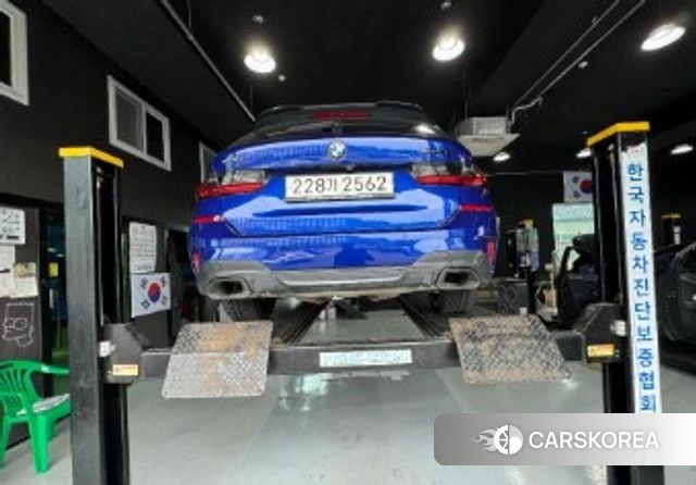 BMW 3 Series (G20) 2021 Синий из Кореи, фото 2