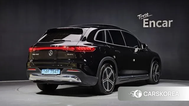 Mercedes-Benz EQS SUV X296 2023 Черный из Кореи, фото 2