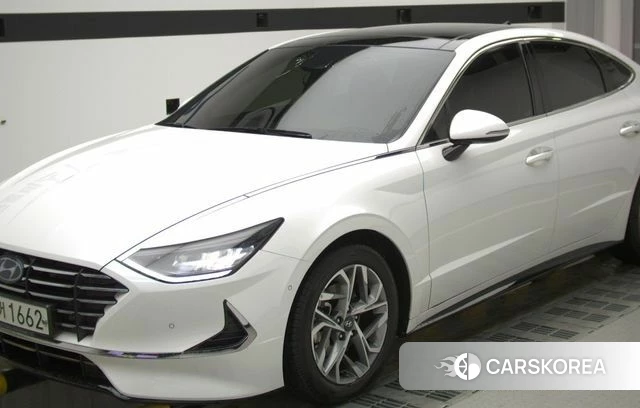 Hyundai Sonata (DN8) 2019 Белый из Кореи, фото 4