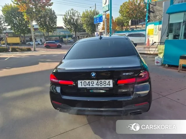 BMW 5 Series (G30) 2021 Черный из Кореи, фото 6