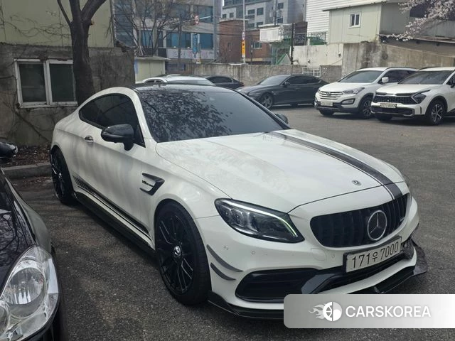 Mercedes-Benz C-Class W205 2021 Белый из Кореи, фото 2