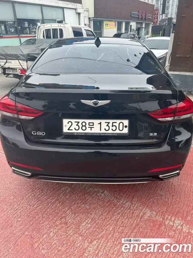 Genesis G80 2018 Черный из Кореи, фото 2