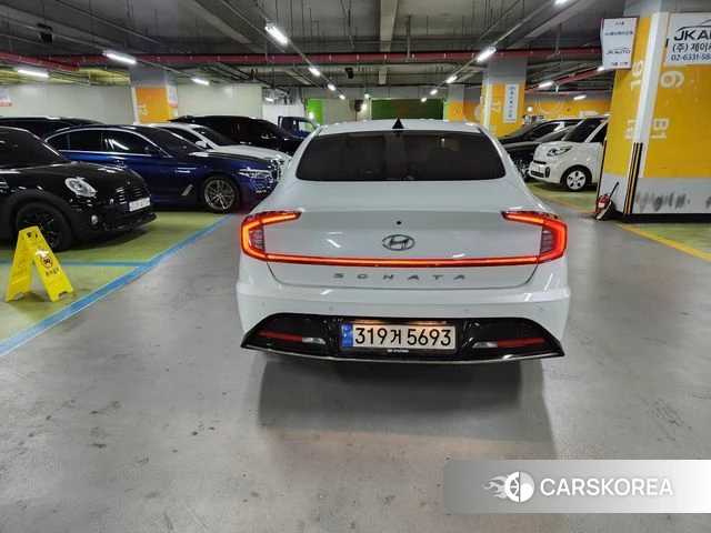 Hyundai Sonata (DN8) 2022 Белый из Кореи, фото 6