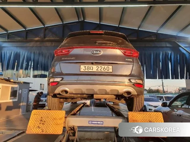 Kia Sportage The Bold 2018 Синий из Кореи, фото 2