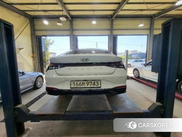 Hyundai Avante (CN7) 2020 Белый из Кореи, фото 2