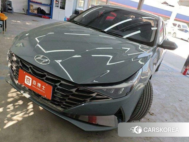 Hyundai Elantra 2023 Темно-серый из Китая, фото 5