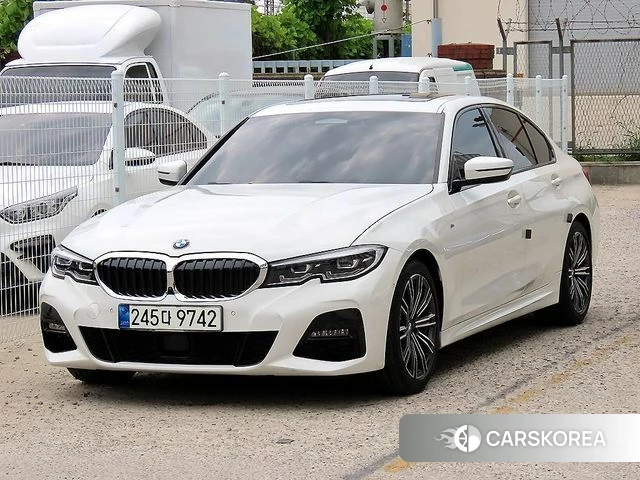 BMW 3 Series (G20) 2021 Белый из Кореи, фото 2