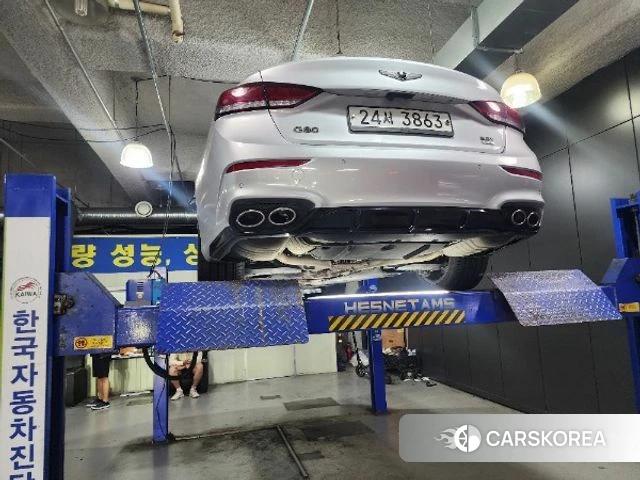 Genesis G80 2018 Серебряный из Кореи, фото 2