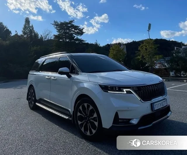 Kia Carnival 4th generation 2023 Белый из Кореи, фото 5