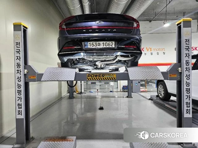 Hyundai Sonata (DN8) 2021 Синий из Кореи, фото 2