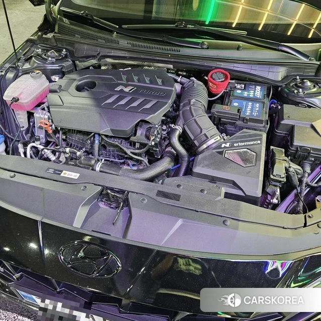 Hyundai Avante (CN7) 2021 Черный из Кореи, фото 5