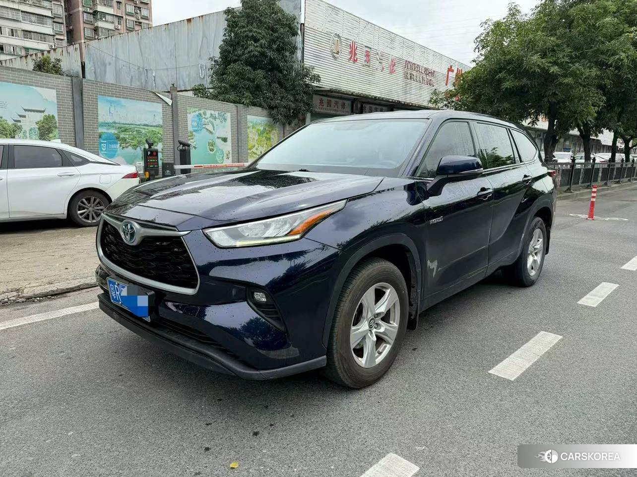 Toyota Highlander 2021 Синий из Китая, фото 2