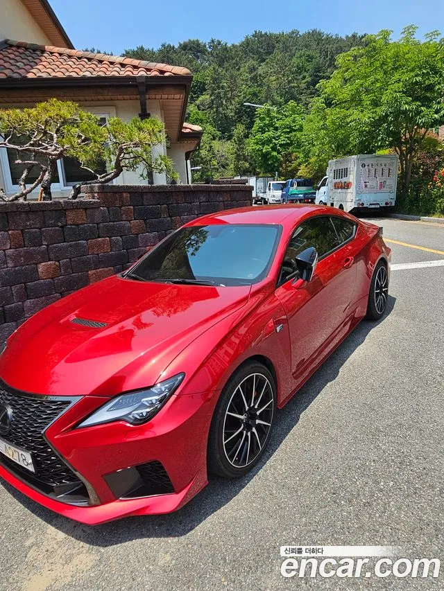 Lexus RC F 2019 Красный из Кореи, фото 2