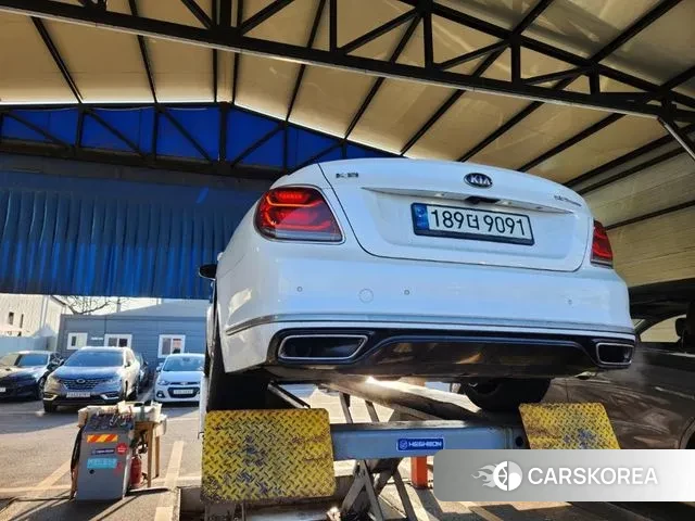 Kia More K9 2021 Белый из Кореи, фото 2