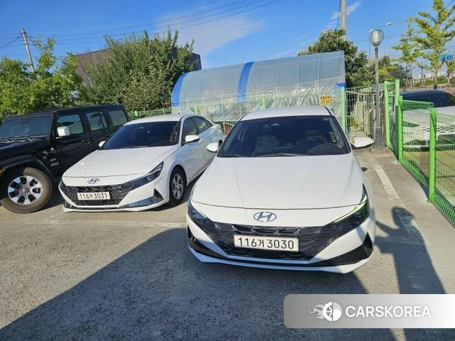 Hyundai Avante (CN7) 2020 Белый из Кореи, фото 2