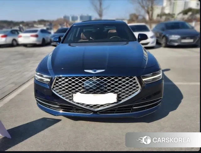 Genesis G90 2020 Синий из Кореи, фото 3