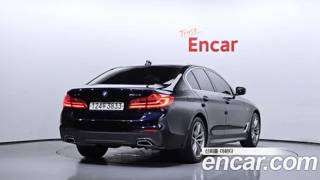 BMW 5 Series (G30) 2020 Черный из Кореи, фото 2