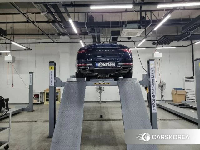 Genesis G90 (RS4) 2023 Синий из Кореи, фото 2