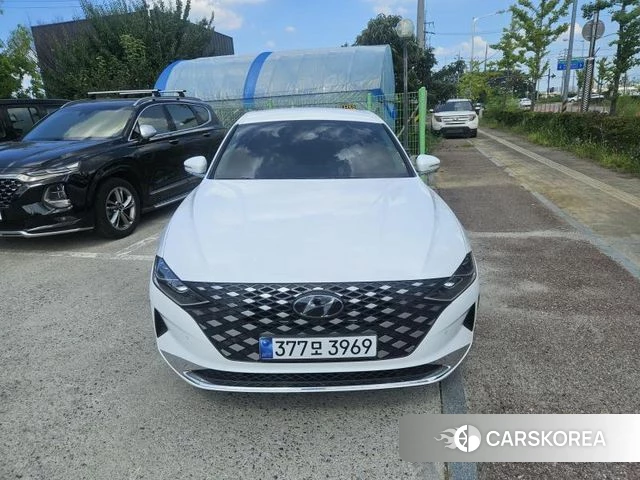 Hyundai The New Grandeur IG Hybrid 2022 Белый из Кореи, фото 4