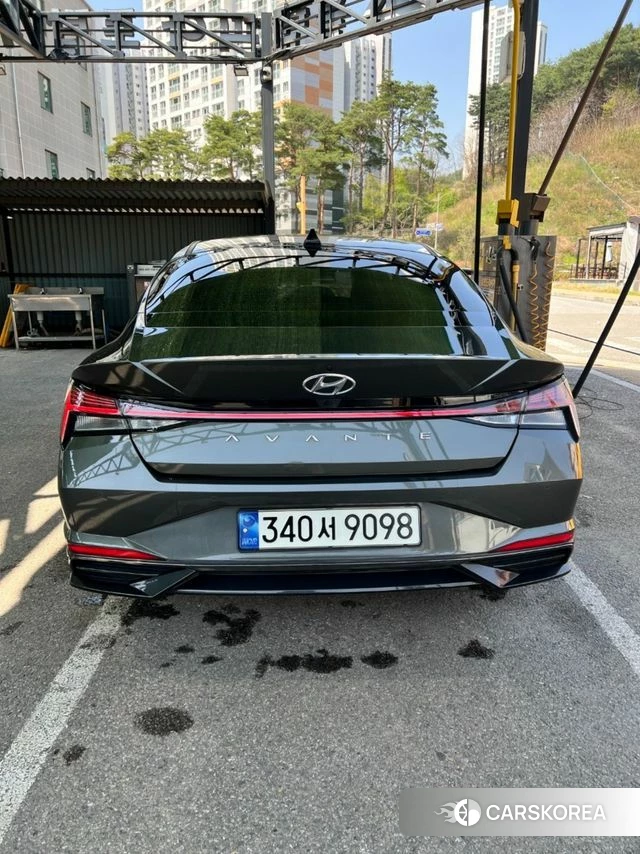 Hyundai Avante (CN7) 2021 Серый из Кореи, фото 2