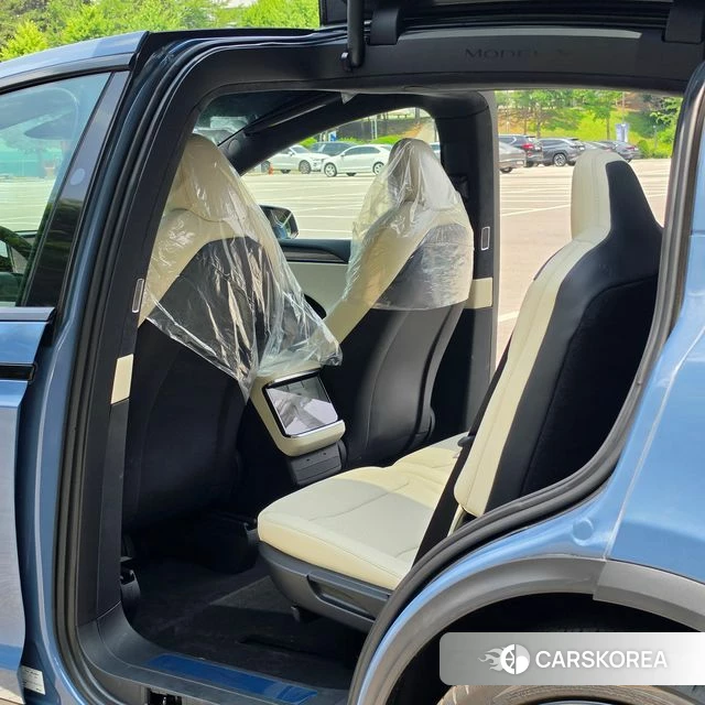 Tesla Model X 2026 Небесно-голубой из Кореи, фото 2