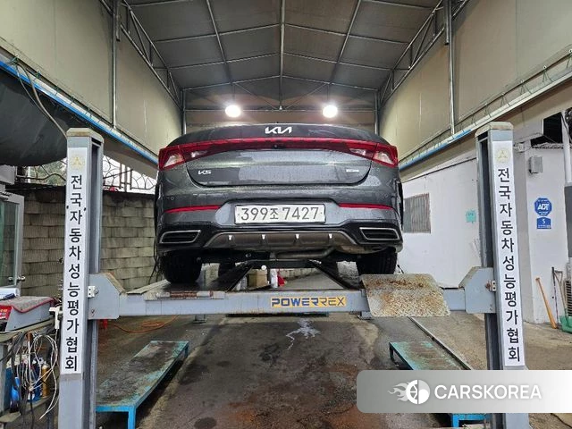 Kia K5 Hybrid 3rd Generation 2022 Серый из Кореи, фото 2