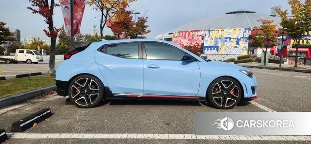 Hyundai Veloster (JS) 2019 Небесно-голубой из Кореи, фото 2
