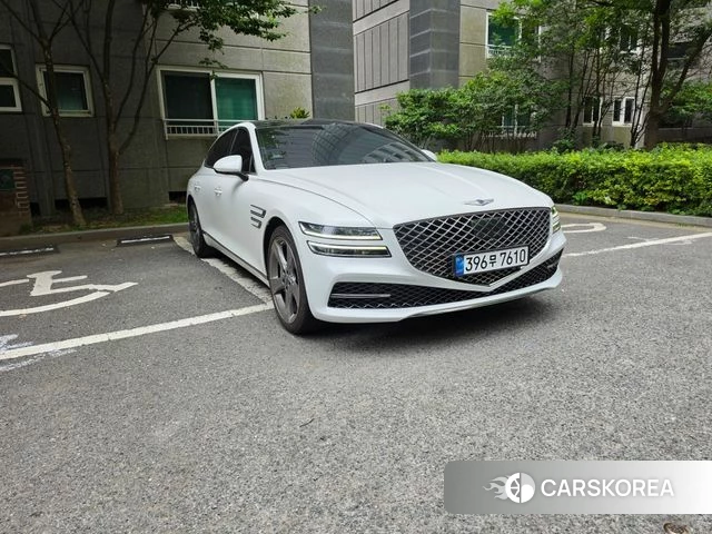 Genesis G80 (RG3) 2021 Белый из Кореи, фото 2