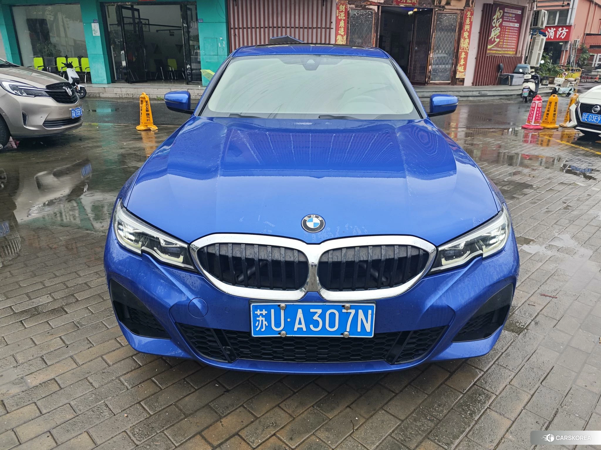BMW 3 series 2021 Синий из Китая, фото 2