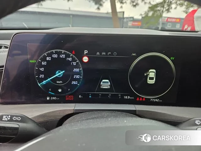 Kia K8 Hybrid 2022 Белый из Кореи, фото 2