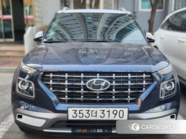 Hyundai Venue 2019 Синий из Кореи, фото 6