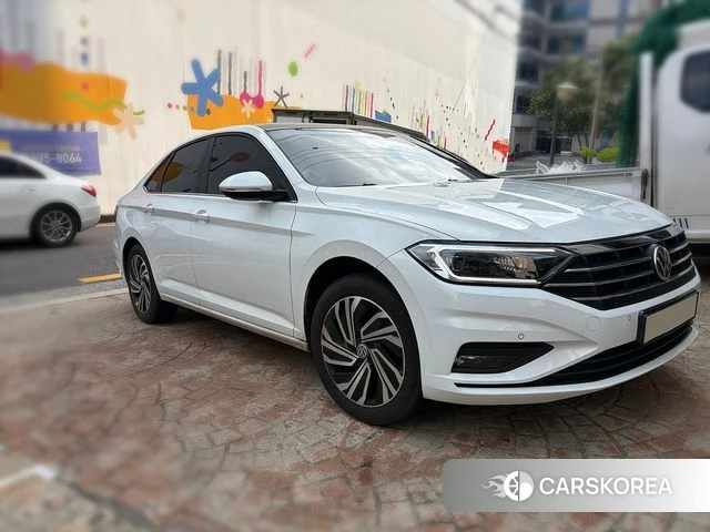 Volkswagen 7th Generation of Jetta 2021 Белый из Кореи, фото 2